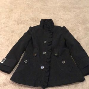 Cute girls pea coat